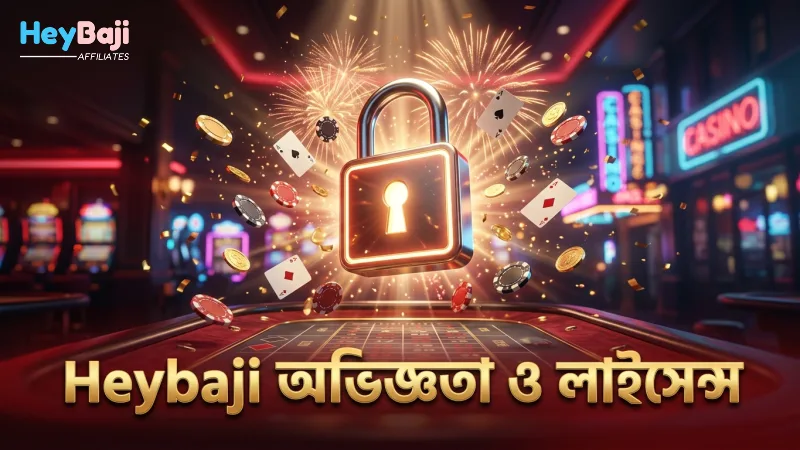 Heybaji প্ল্যাটফর্মের দীর্ঘ অভিজ্ঞতা ও লাইসেন্স প্রাপ্তি