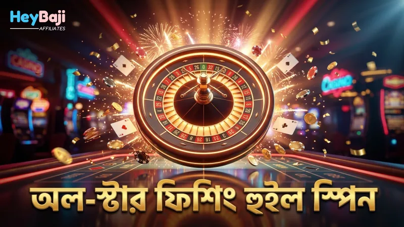 অল-স্টার ফিশিং হুইল স্পিনে ভাগ্যের গুরুত্বপূর্ণ ভূমিকা রয়েছে