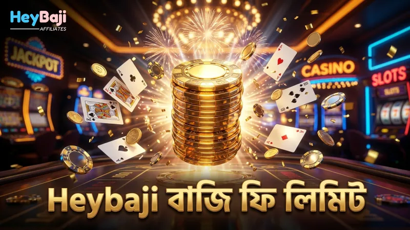 Heybaji প্ল্যাটফর্মে বাজির ফি ও সীমা স্পষ্টভাবে দেওয়া