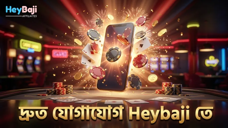 যোগাযোগের মাধ্যমগুলোর দ্রুত সাড়া দেয়ার গুণ Heybaji তে