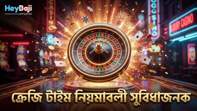 ক্রেজি টাইম নিয়মাবলী বোঝা খেলোয়াড়ের জন্য সুবিধাজনক
