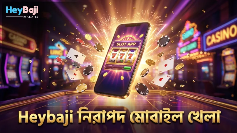 নিরাপদ ও দ্রুত মোবাইল খেলার জন্য Heybaji নিরাপত্তা নীতি মেনে চলুন