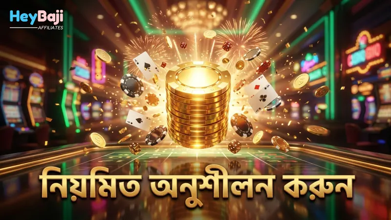 নিয়মিত অনুশীলনে কয়েন জেতার সম্ভাবনা বাড়ান