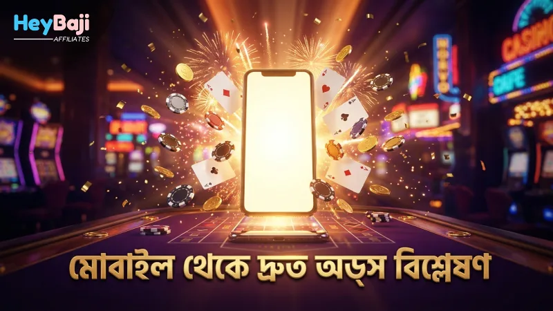 মোবাইল থেকে এনবিএ বাস্কেটবল অডস দ্রুত বিশ্লেষণ করা যায়